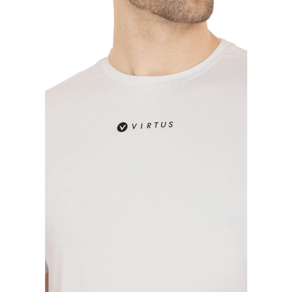 Virtus Roger T-Shirt Men platinum Quick Dry Inner Layer