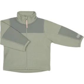 Voksi? Misty Green Wool Jacket Fleece Weekend Chill