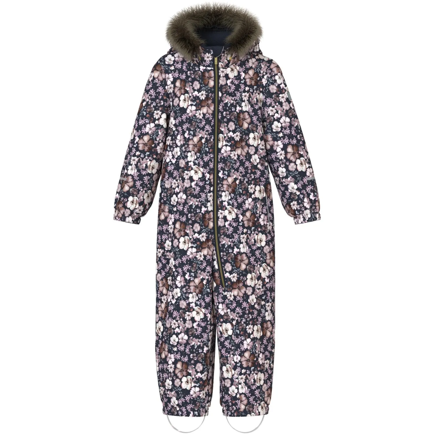 Day-to-evening wear Name It Dark Sapphire Flower Snow10 Suit AOP Fo Noos
