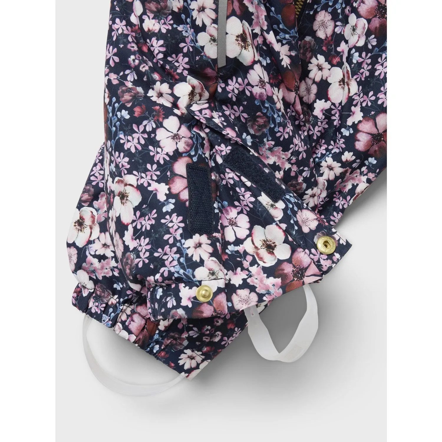 Feminine cut blouse Name It Dark Sapphire Flower Snow10 Suit AOP Fo Noos