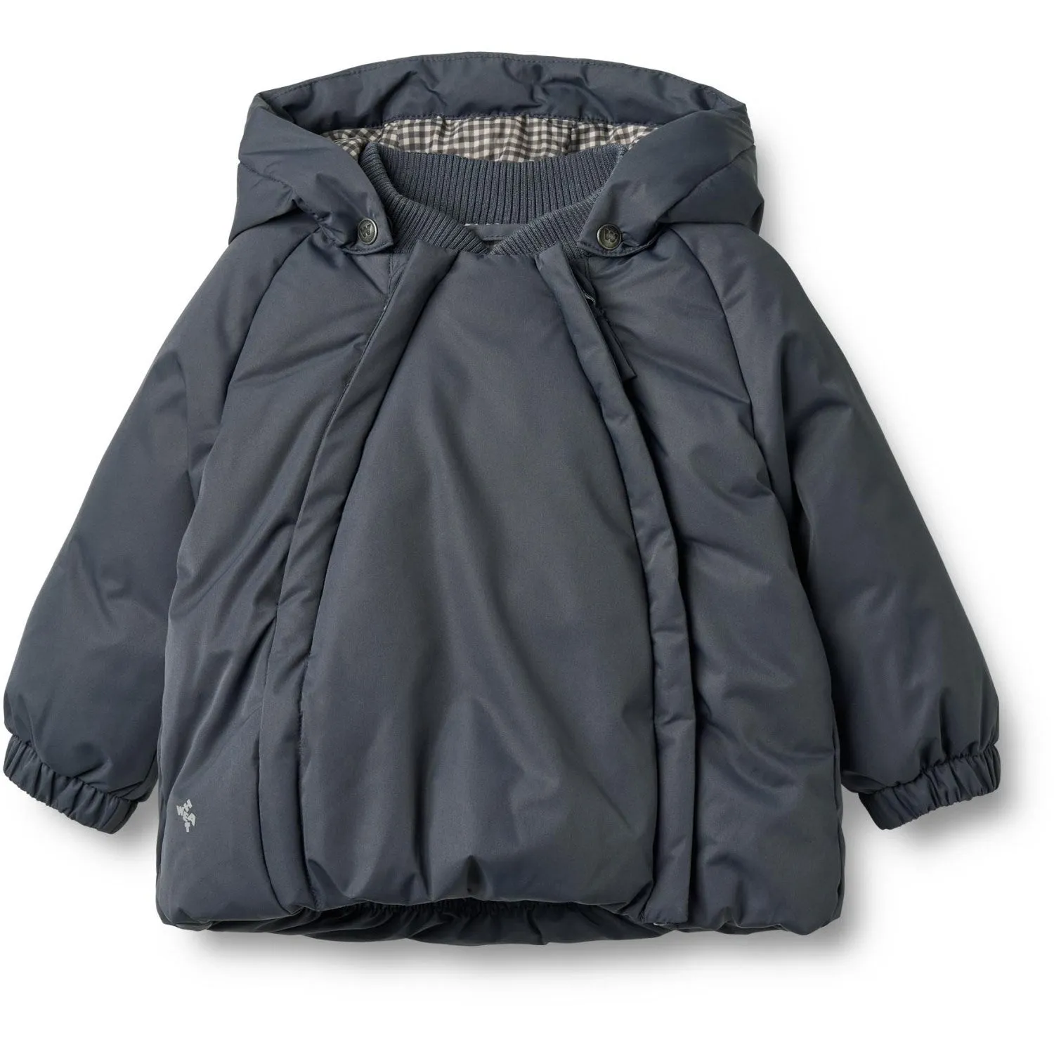Wheat Ink Puffer Jacket Morgen Zip-Closure