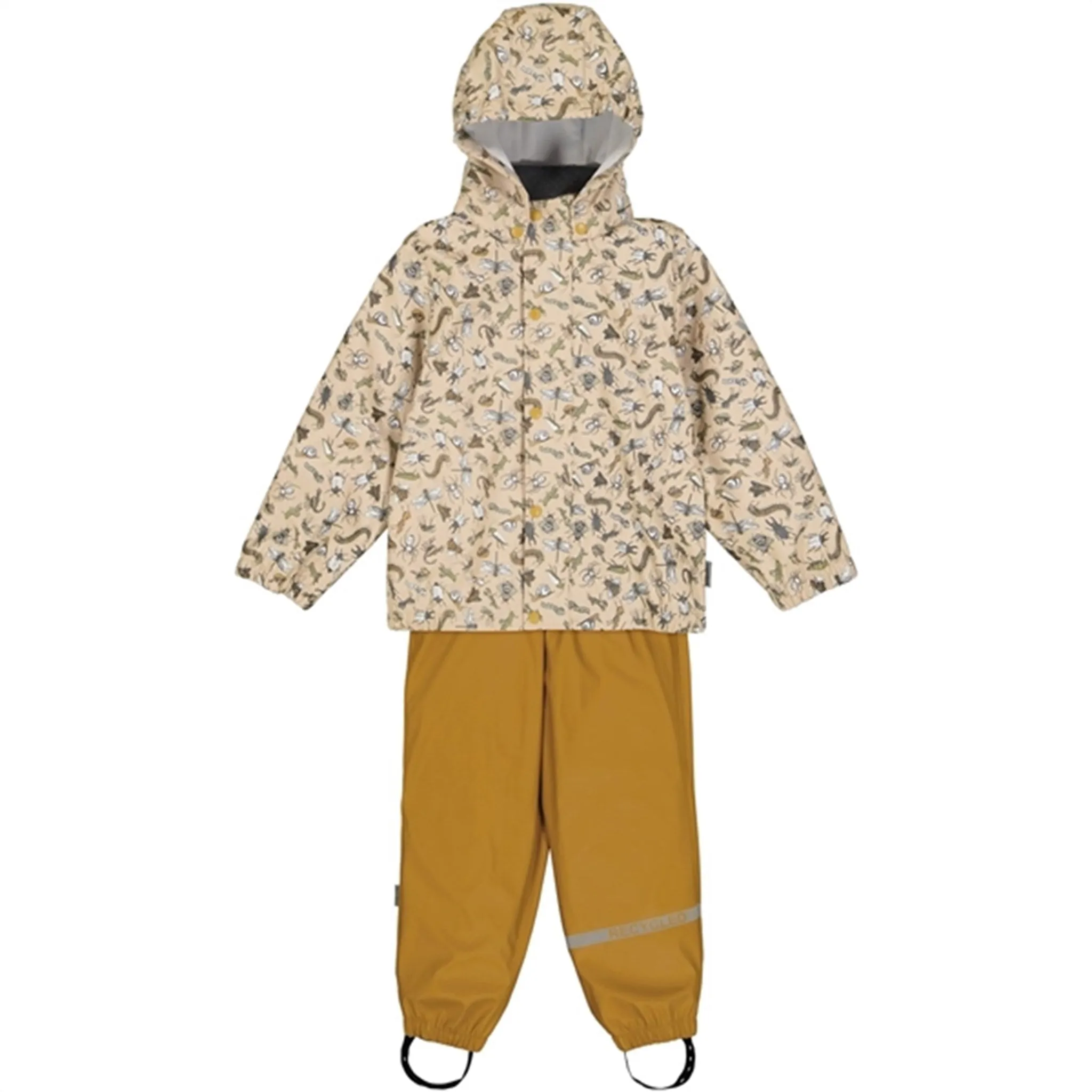 Mikk-Line Rainwear Set Brown Sugar Storm Gear camping outfit