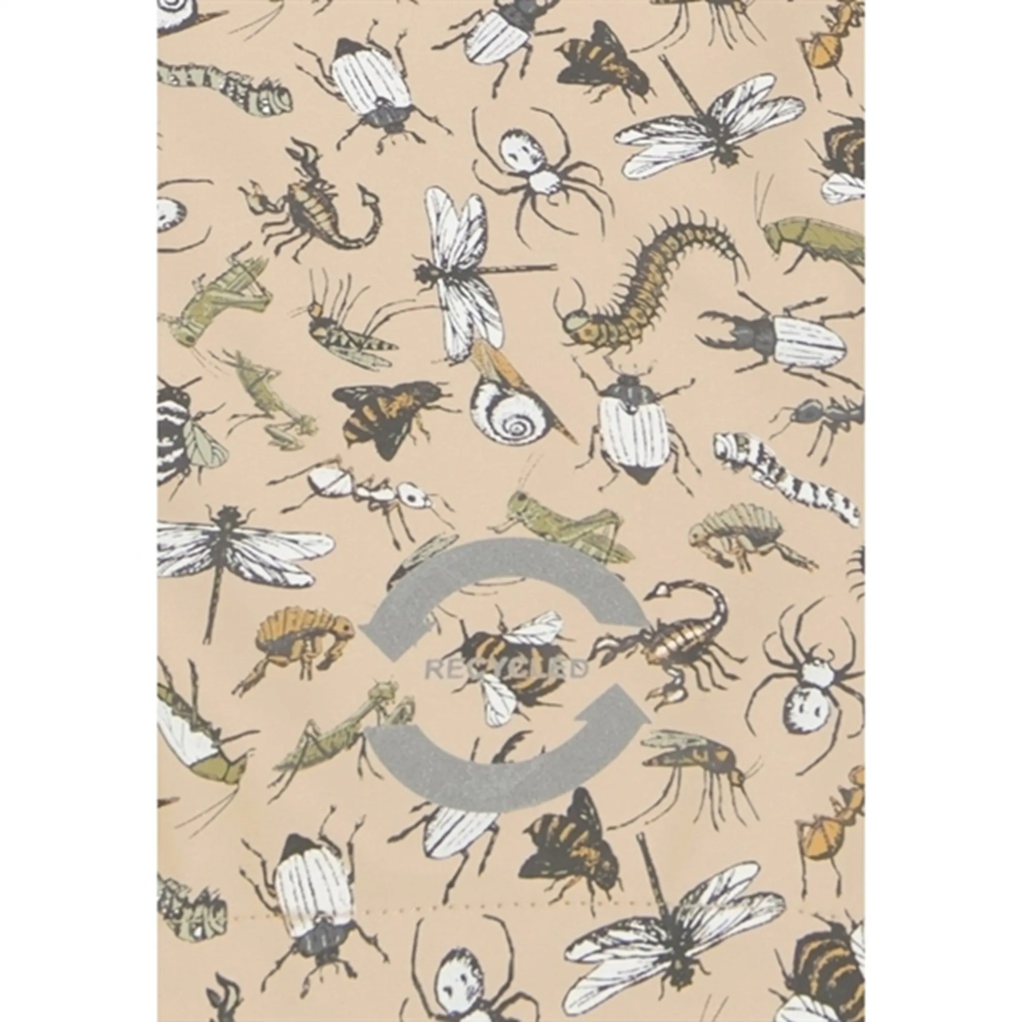 Mikk-Line Rainwear Set Brown Sugar mountain trails Non Rust Zippers