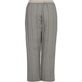 MarMar Light Moss Olrik Quilt Thermo Pants Bell-Sleeve Gathered-Detail