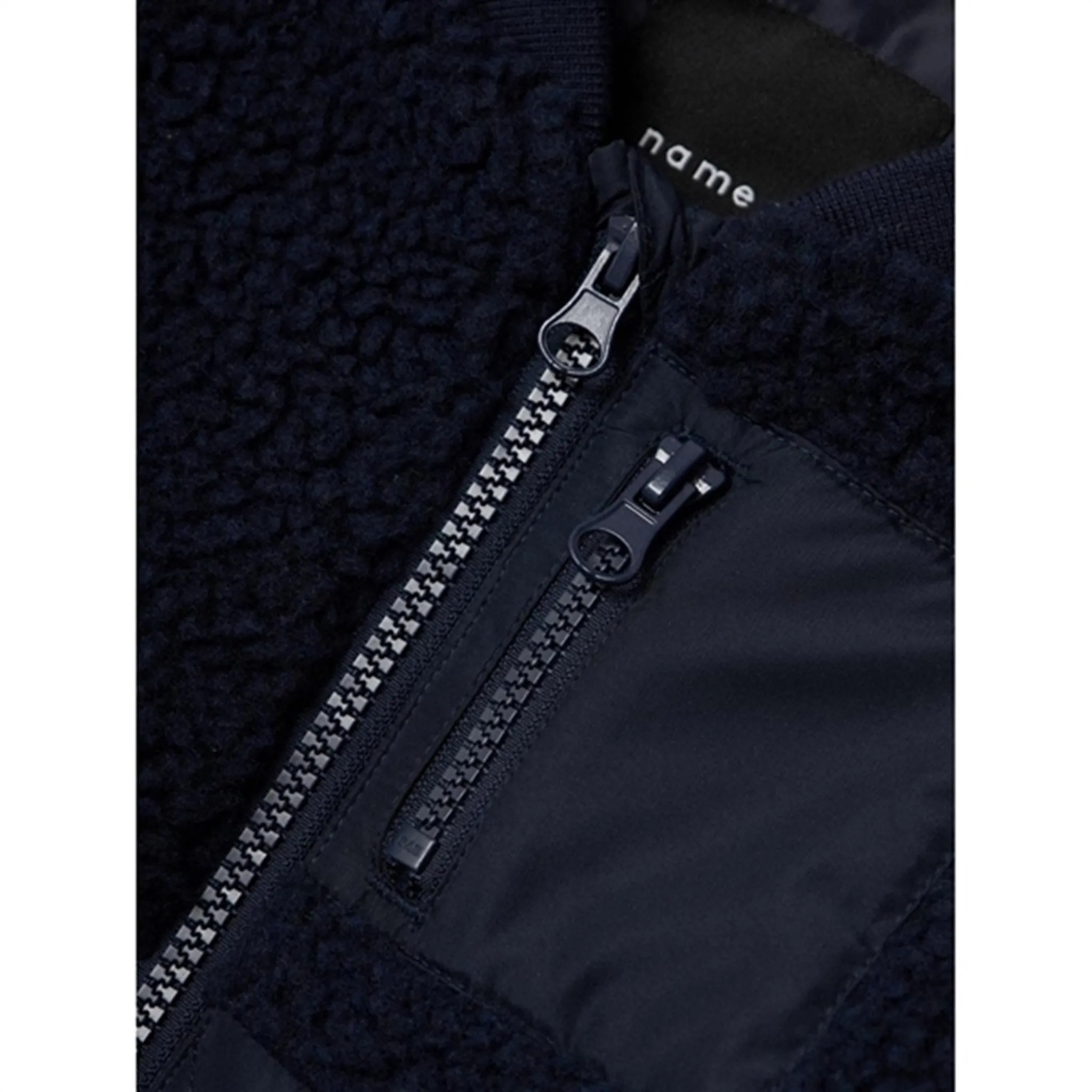 Elastic-Cuff Magnetic-Closure Name it Dark Sapphire Member Quilted Jacket