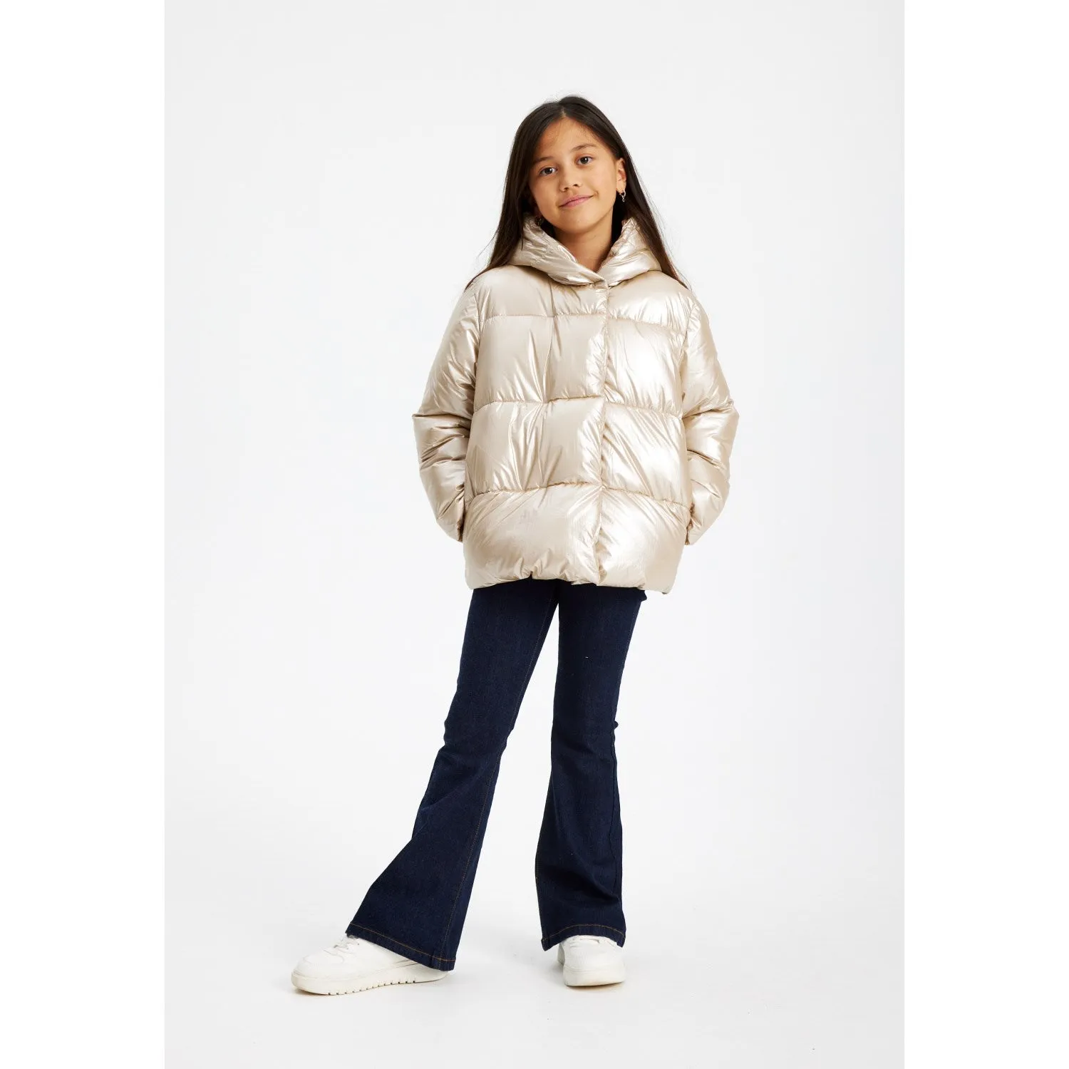 Signature-Style Crystal-Detail The New Gold Lona Jacket