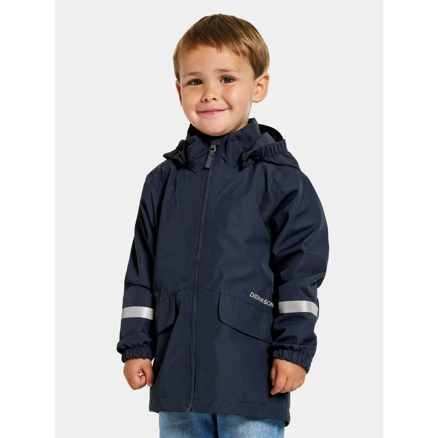 Didriksons Navy Norma Kids Jacket Taste