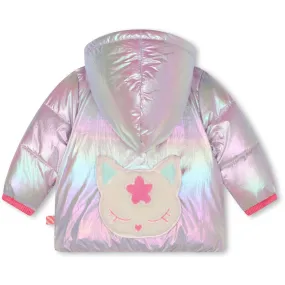 Billieblush Pink Pale Puffer Jacket City-Style Eco-friendly
