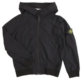 Stone Island Junior Jacket Black Smooth Gliding Liners Motion Friendly