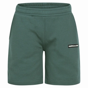 Mads N?rgaard Organic Sweat Porsulano Shorts Balsam Green Valentine's gift Stretch Comfort