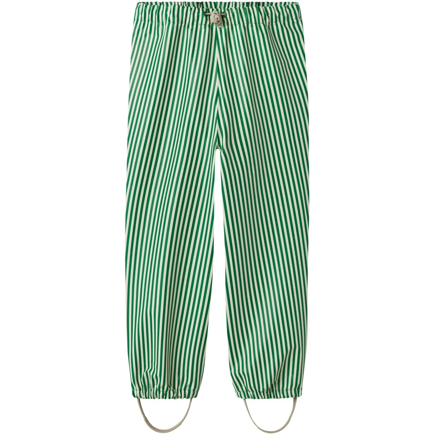 MarMar Rainwear Green Stripes Olaf Pants Outerwear Lined interior