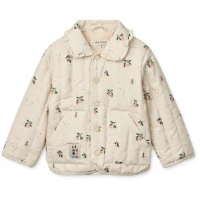 LIEWOOD Peach / Sea Shell Bea Jacket With Frill Active Protection