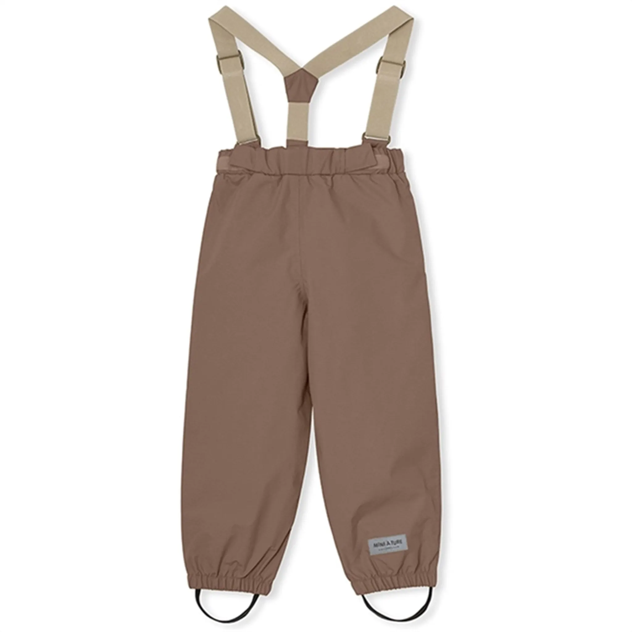 MINI A TURE Wilans Suspender Pants Brownie Comfort Style GussetedCrotch