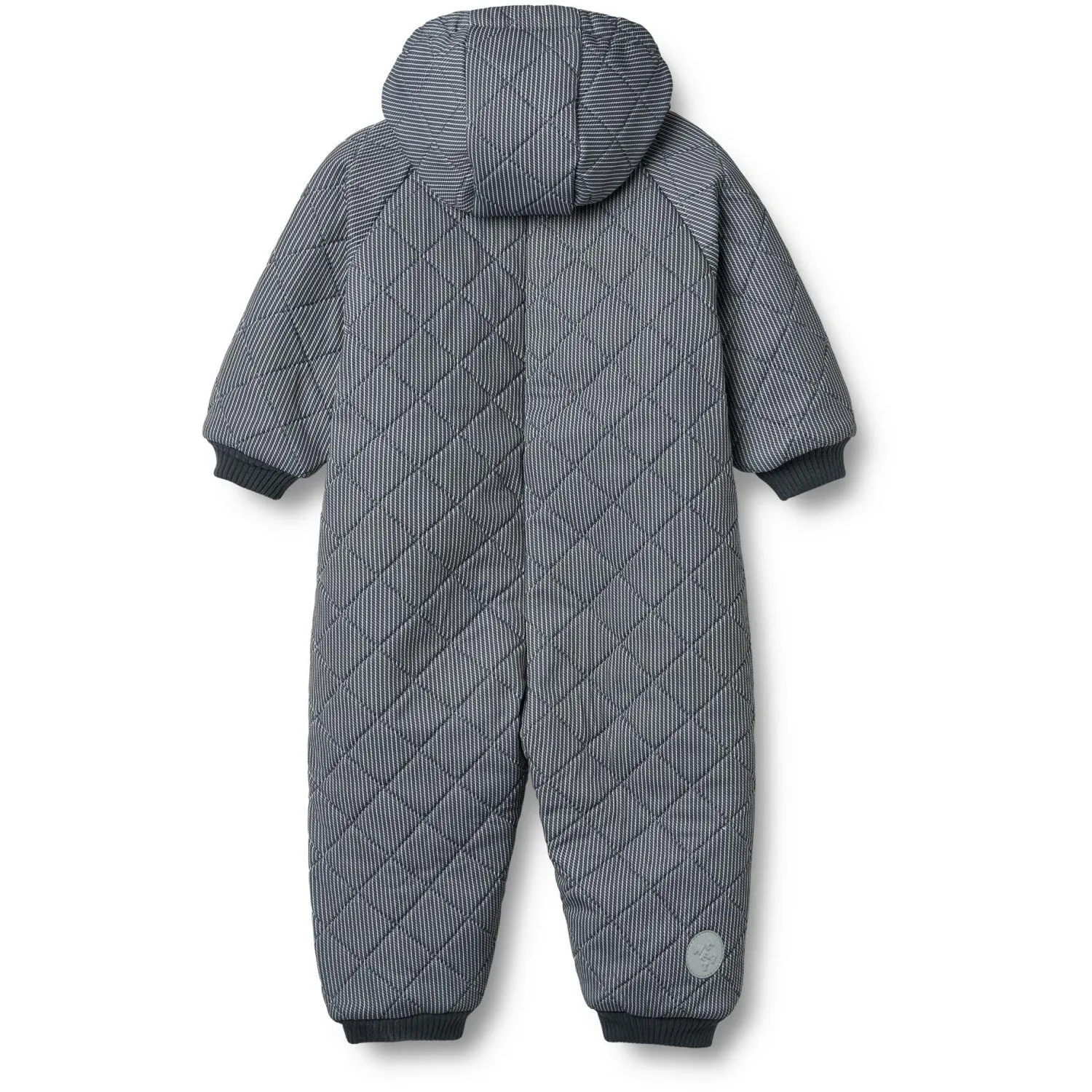 Wheat Ink Stripe Thermo Suit Cuddle Knot-Detail Comfortable fit blouse