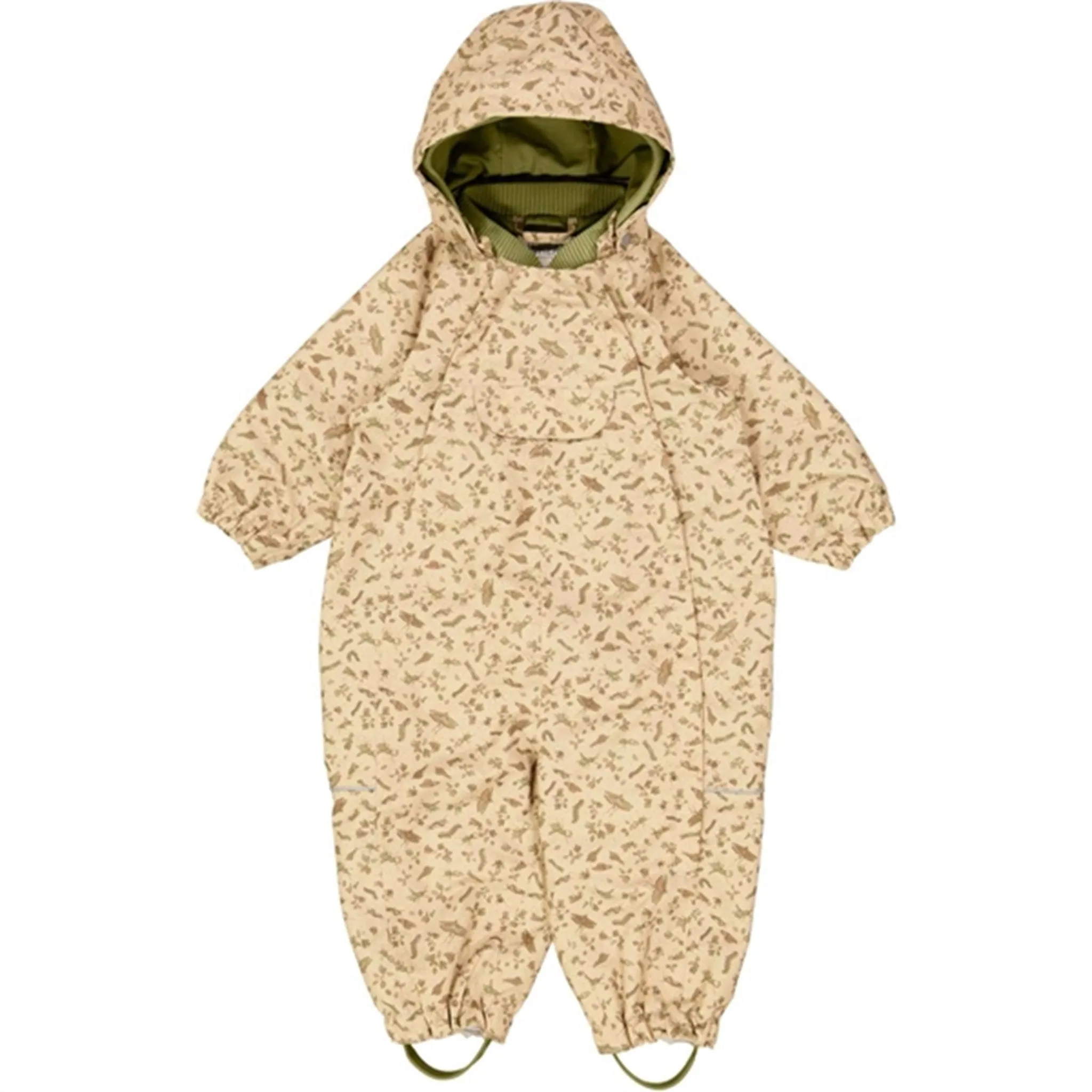 Piped-Edge Wheat Outdoor Suit Olly Tech Sand Insects