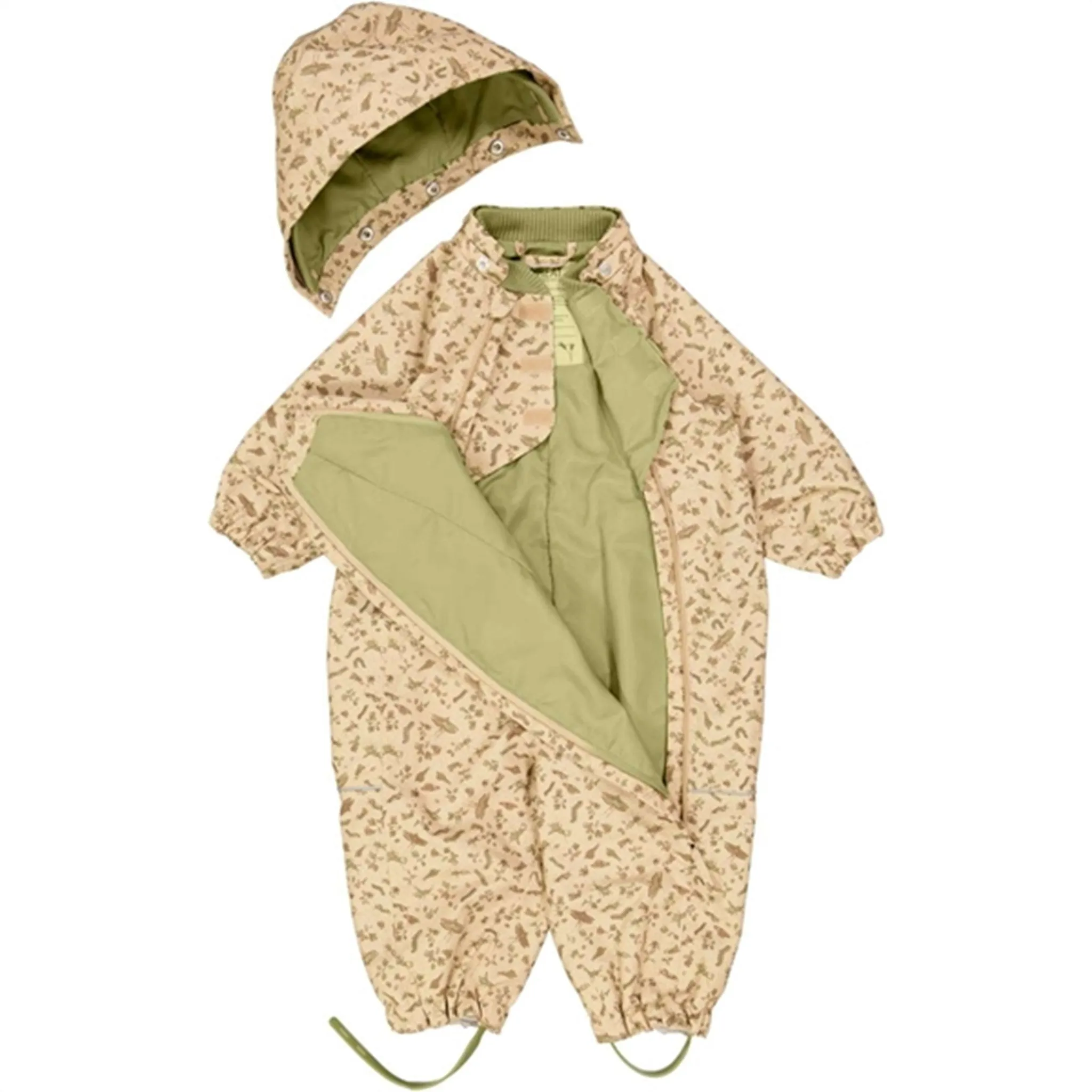 Beaded-Edge Wheat Outdoor Suit Olly Tech Sand Insects