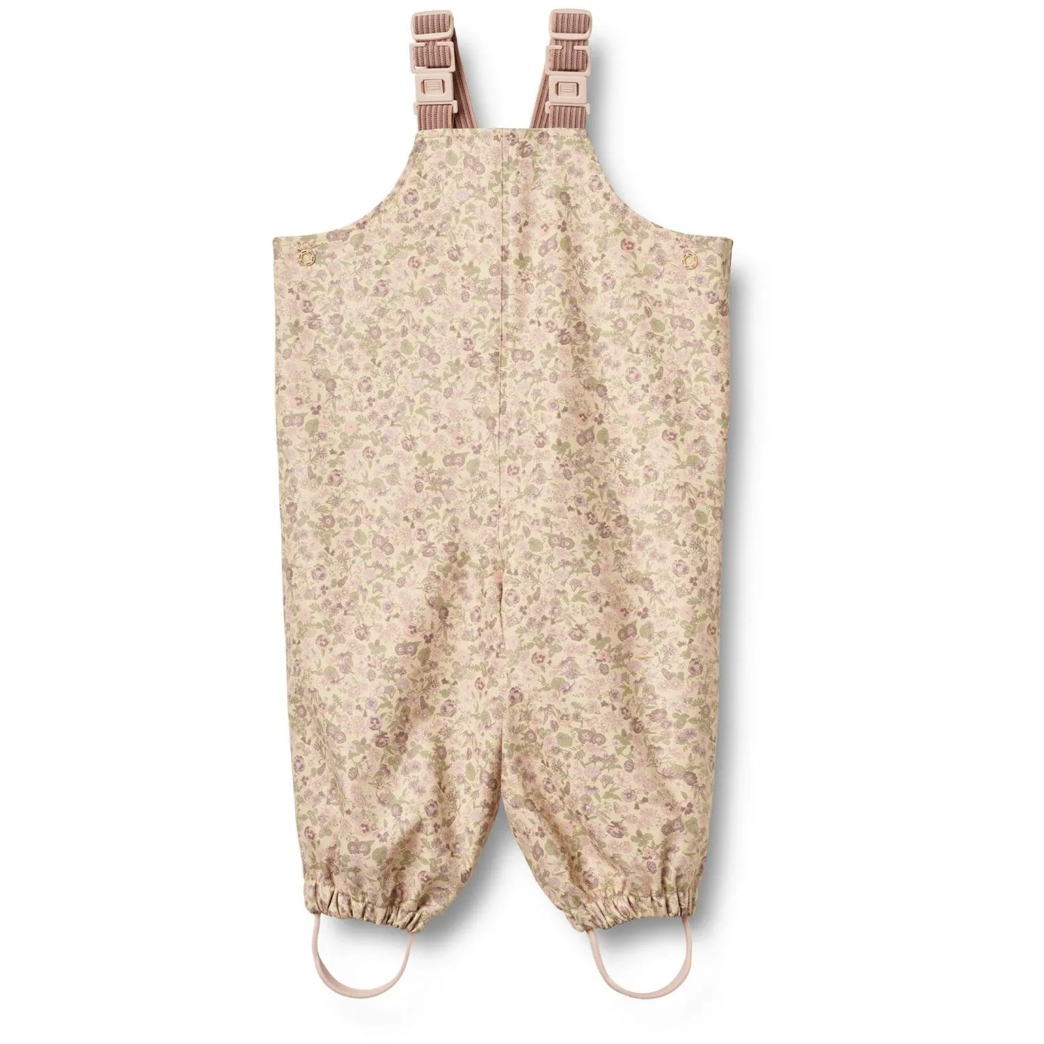 Wheat Rose Flower Field Rainwear Charlo Overall Quick Dry Fabric Spring Morning Outfit