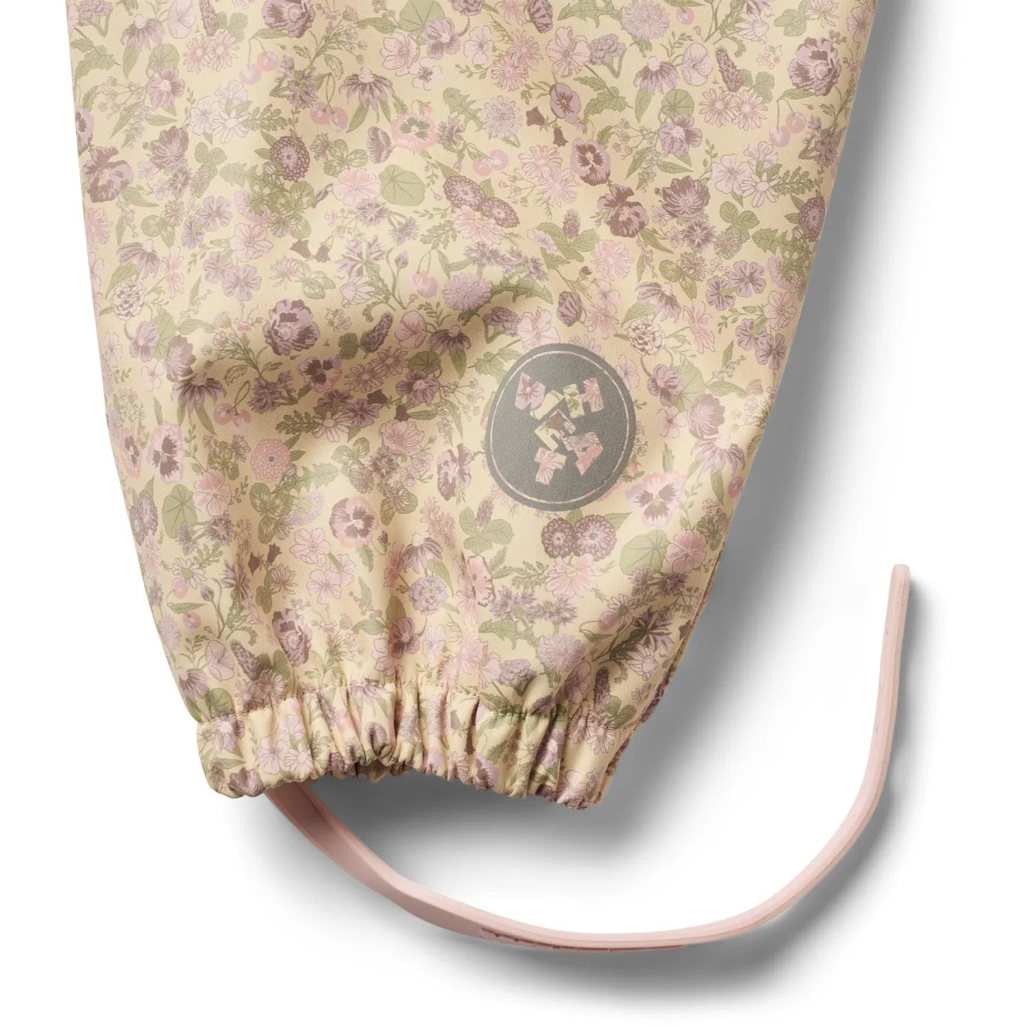 Resistant Coating Sport Look Wheat Rose Flower Field Rainwear Charlo Overall