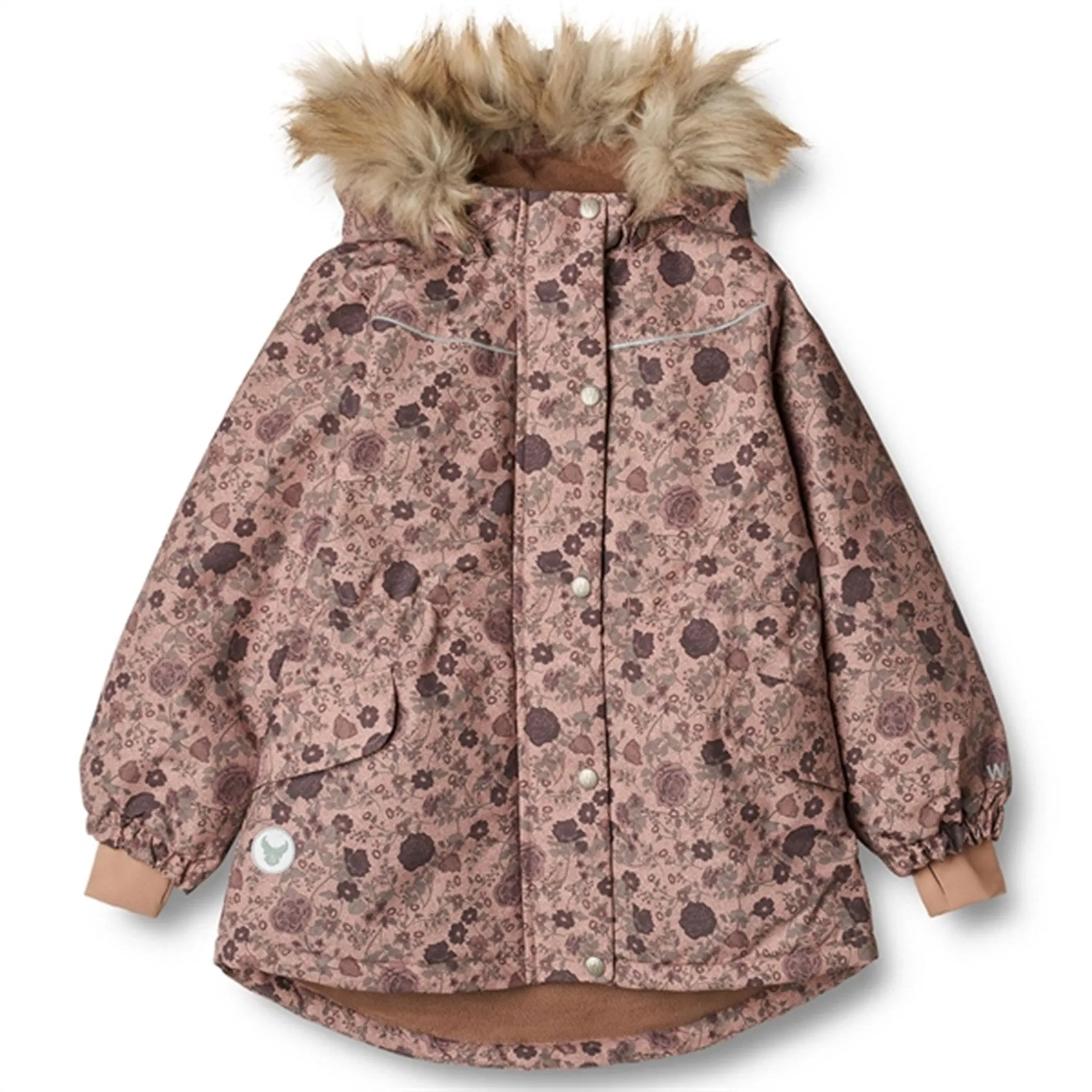 Wheat Jacket Mathilde Tech Rose Dawn Flowers Easy Movement