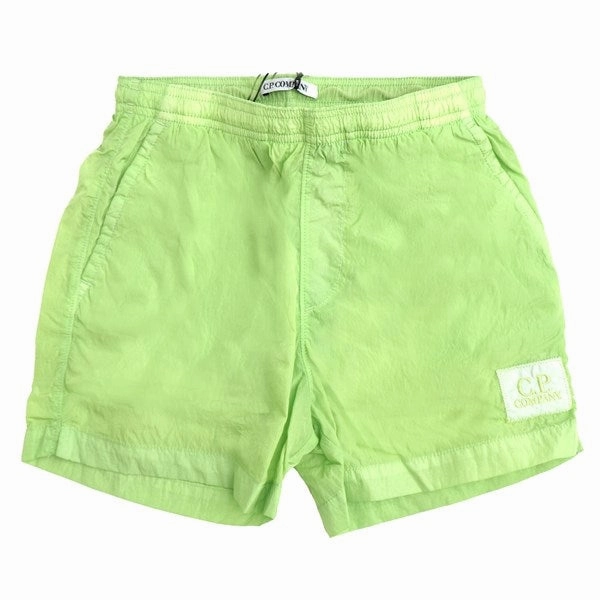 Seamless Bonding Technology C.P. Company Green Pear Swim Trunks