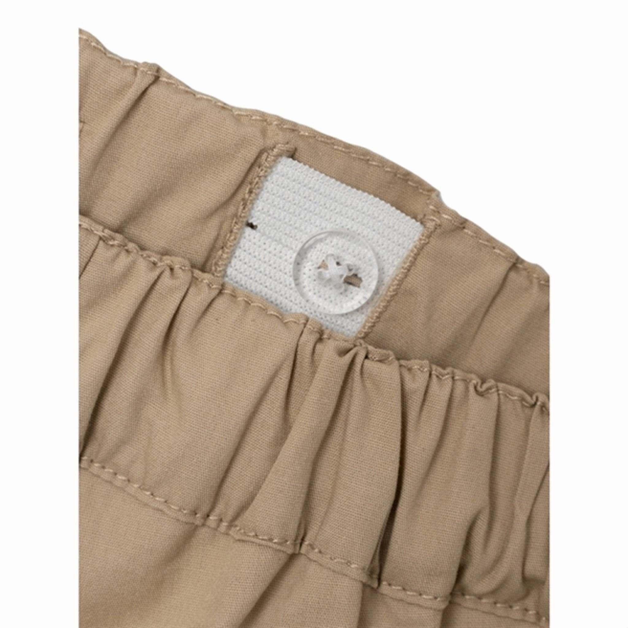 Quick Drain Vents Lil'Atelier White Pepper Fandy Loose Swim Shorts