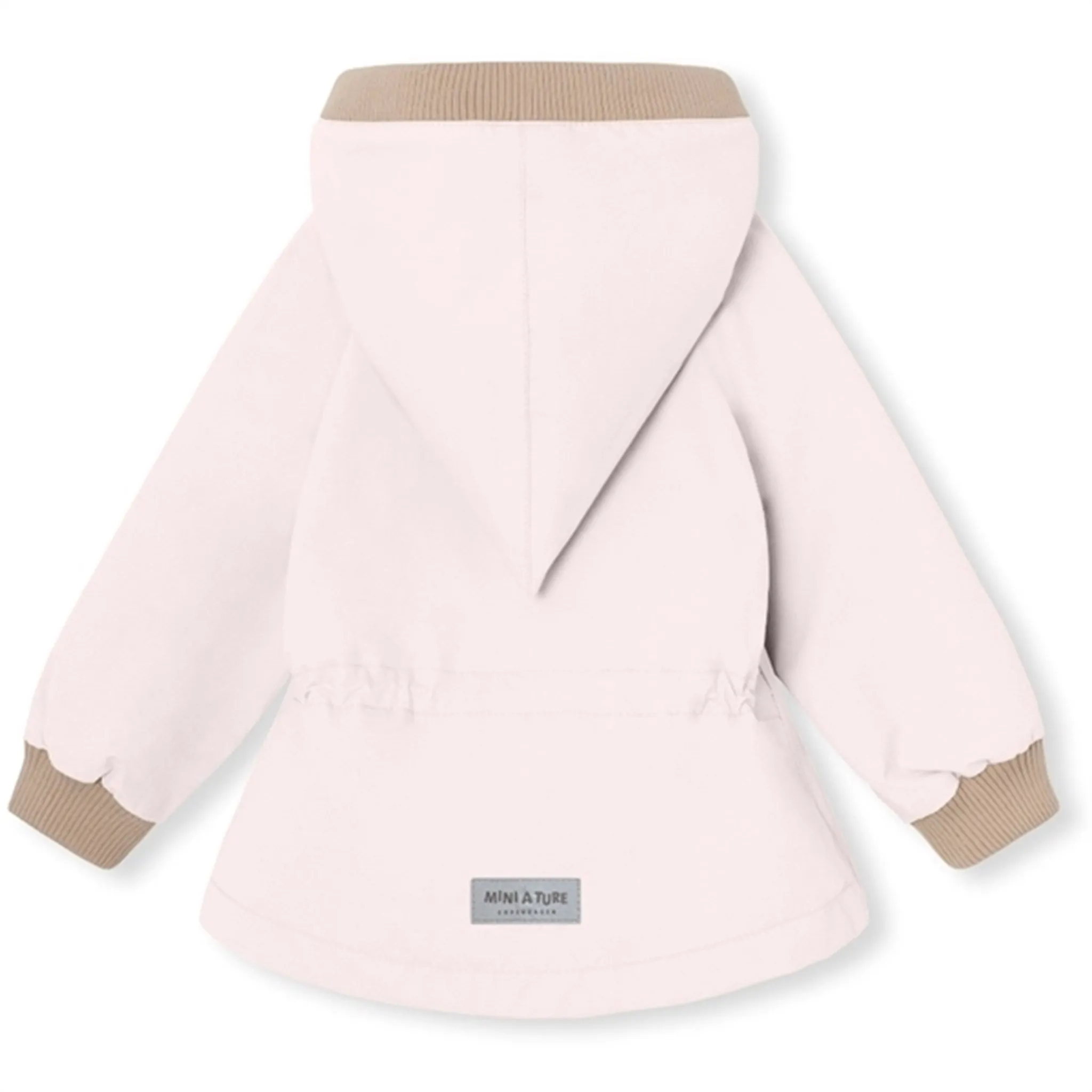tag MINI A TURE WAI Spring Jacket w/Fleece Lining Mauve Chalk