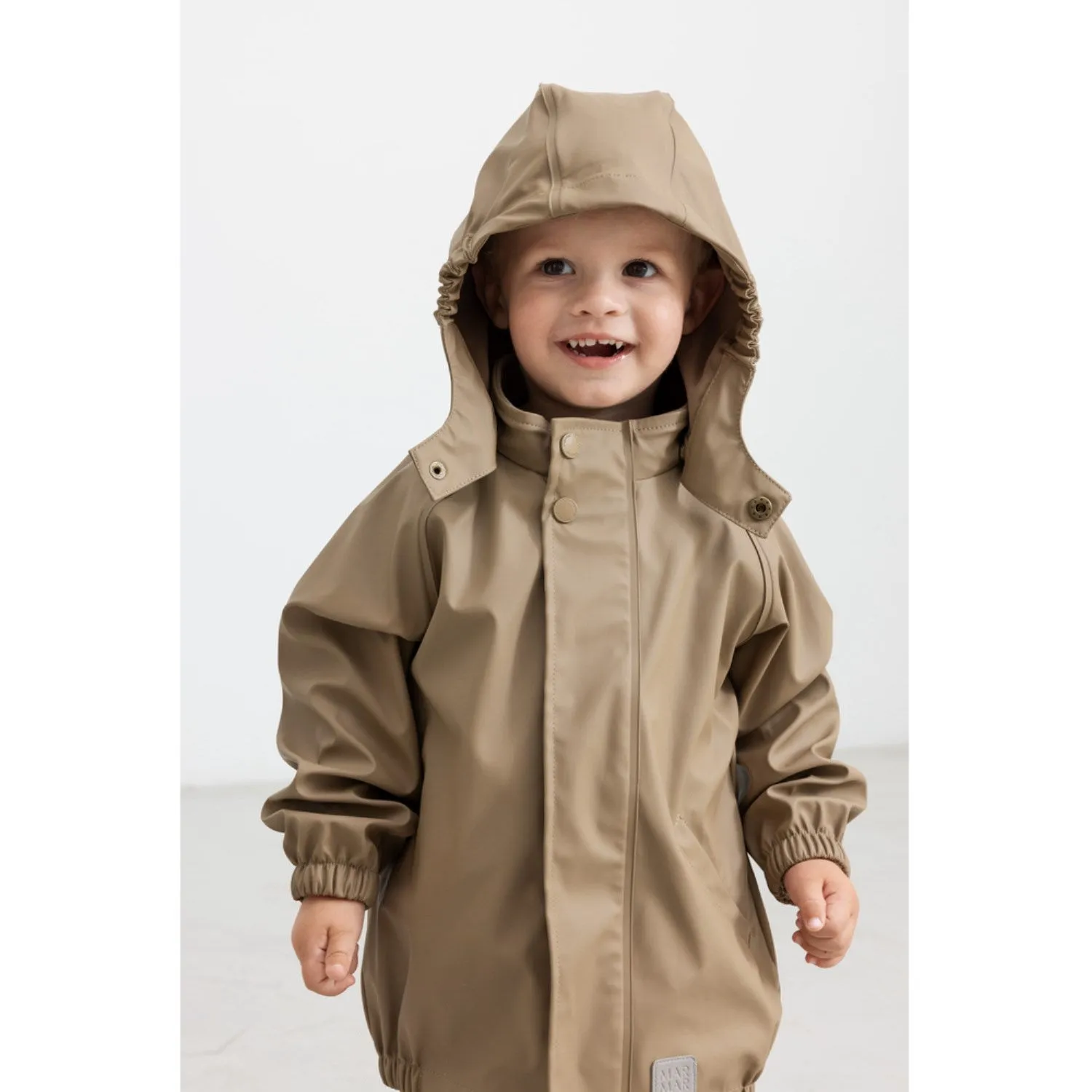 MarMar Rainwear Sepia Brown Oddy Set Weekend Wind Jacket