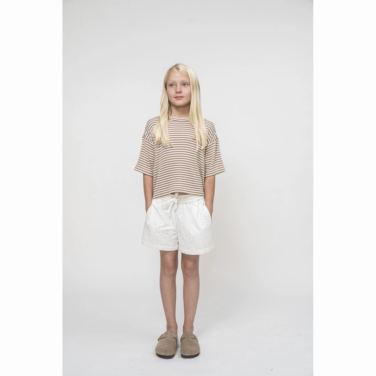 Sofie Schnoor Snow White Shorts Layered Look