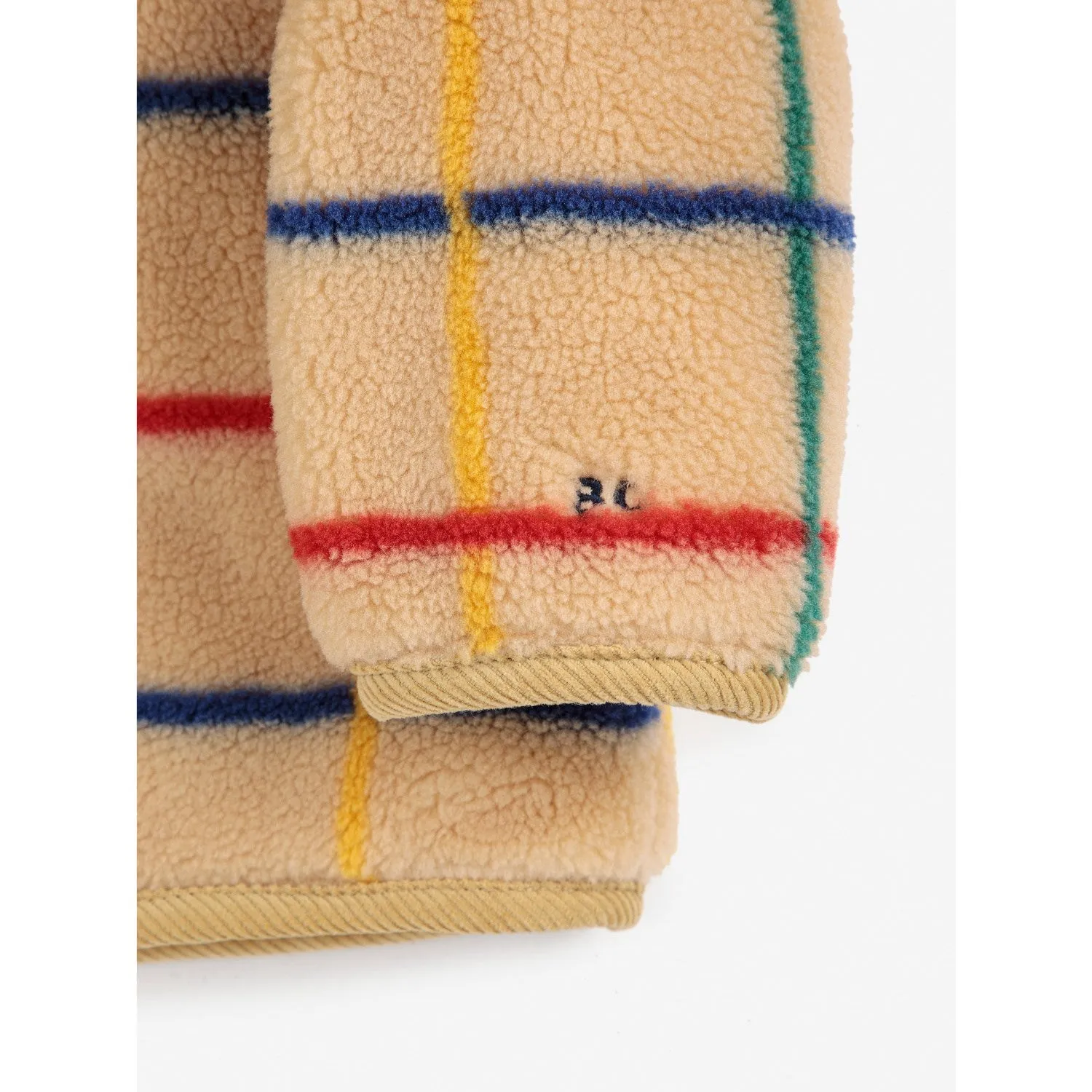 Hyperguard Water Resistance Promote Bobo Choses Offwhite Stripe Color Sheepskin Jacket