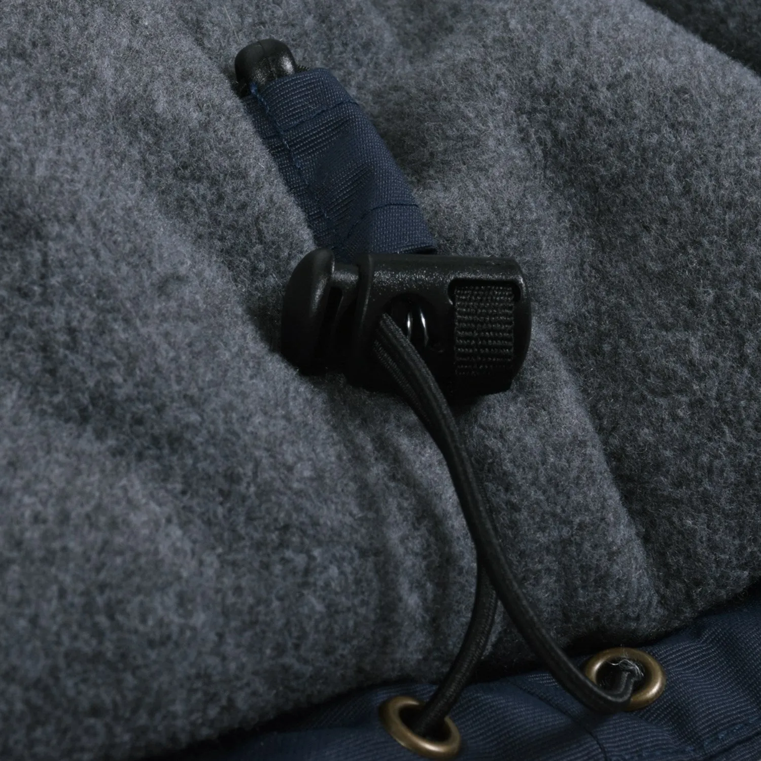 Mikk-Line Blue Nights Nylon Jacket Solid Stand