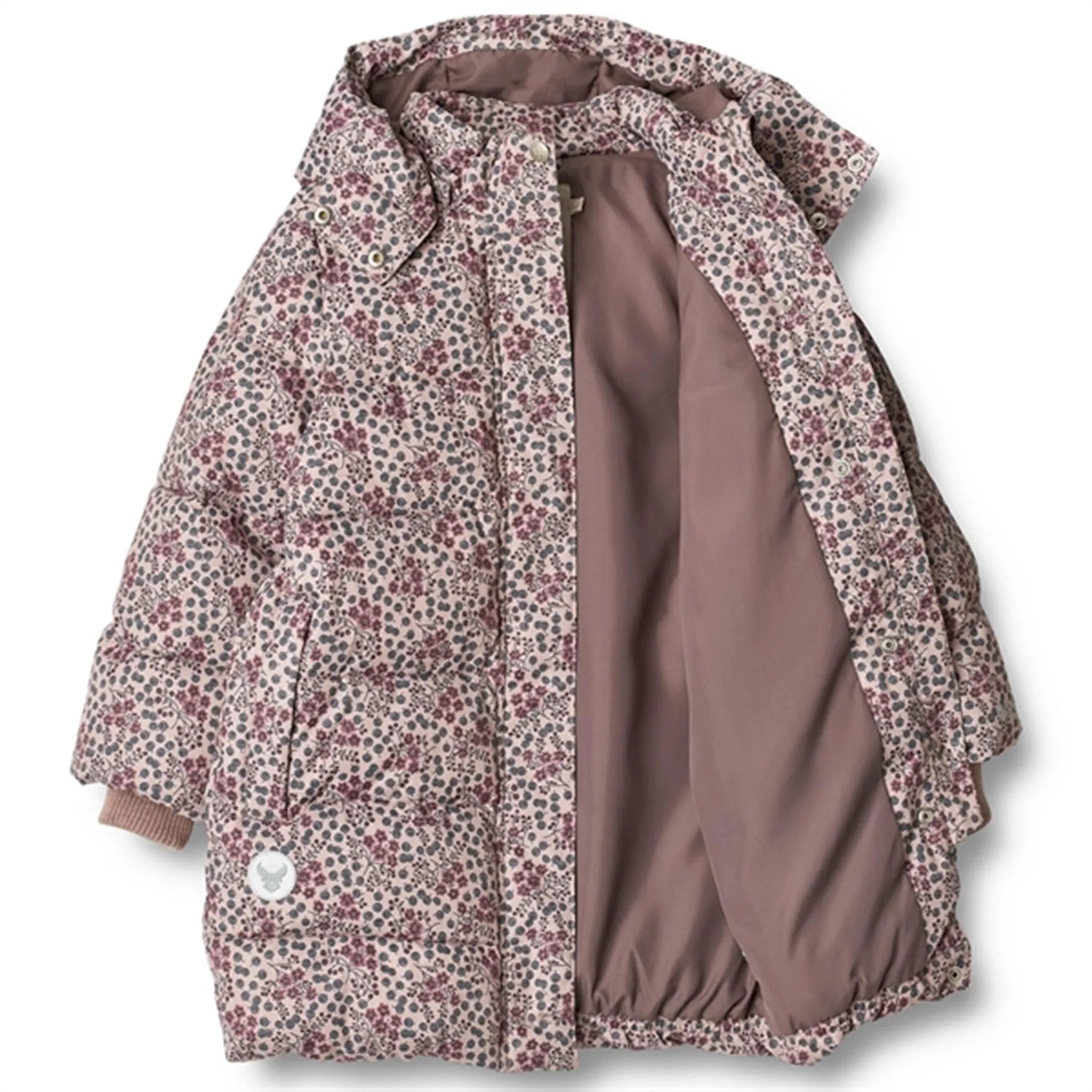 Wheat Puffer Jacket Yrsa Pale Lilac Berries Comfortable weekend wear