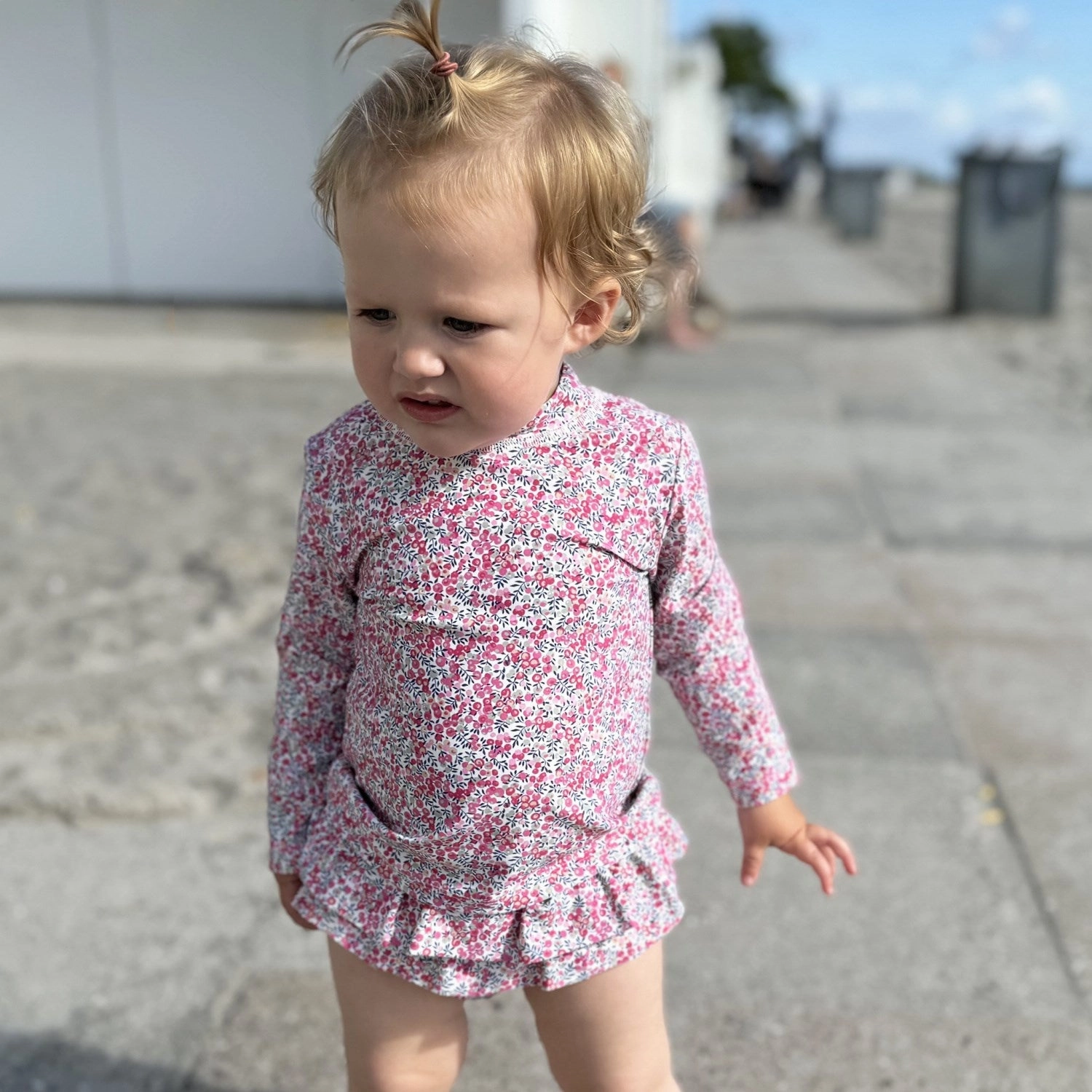 Petit Crabe Wiltshire Bud Sydney Uv Swimshirt L/S - Made With Liberty? Fabric Sun Fun