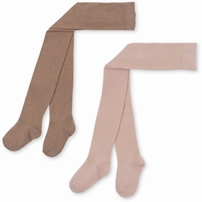 Warm-insulation-effect Konges Sl?jd Roebuck 2-Pack Lurex Tights