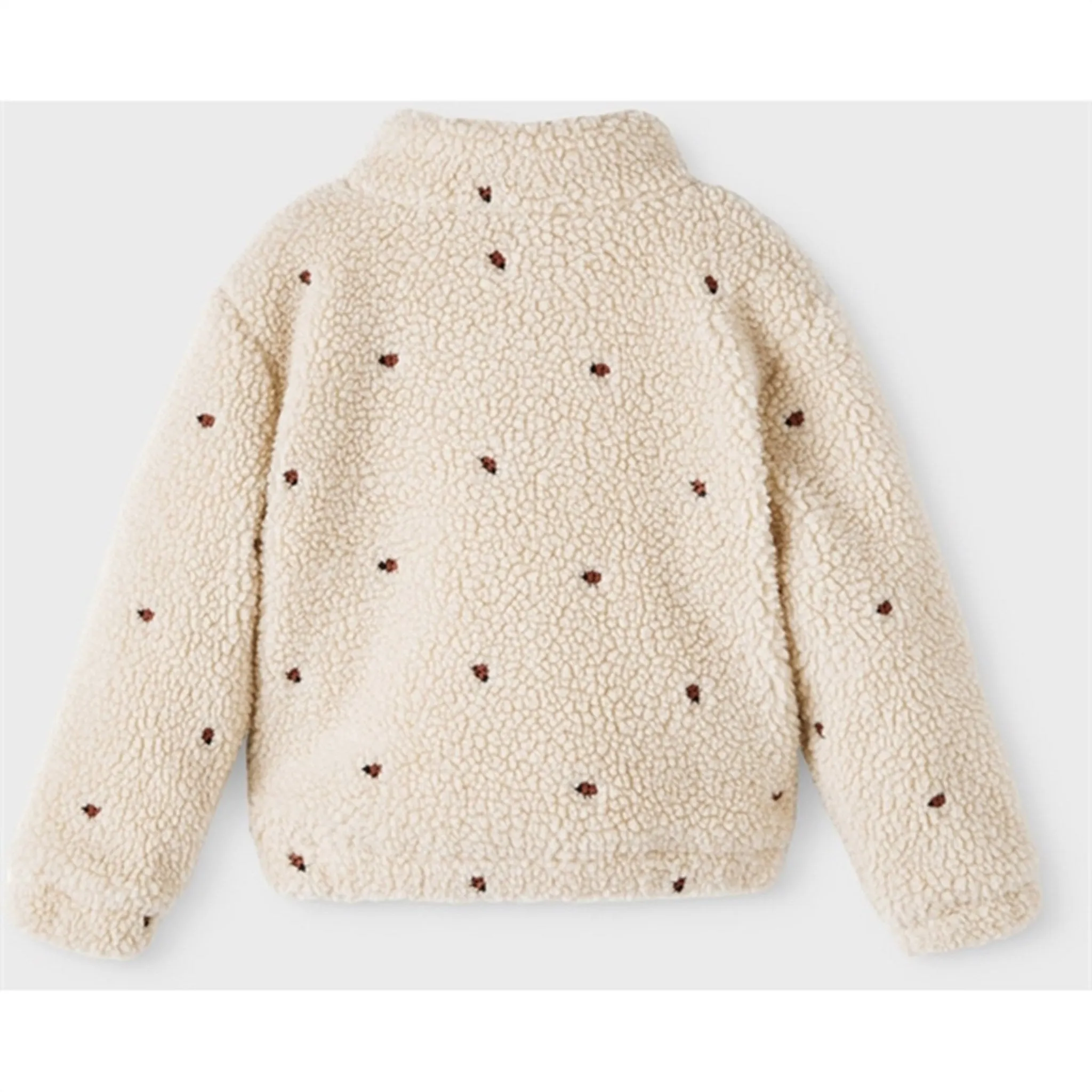 Sustain Multi Pocket System Lil'Atelier Fog Nalo Sherpa Loose Jacket