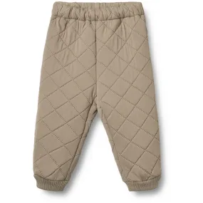 Wheat Beige Stone Thermo Pants Alex Durable-Fabric