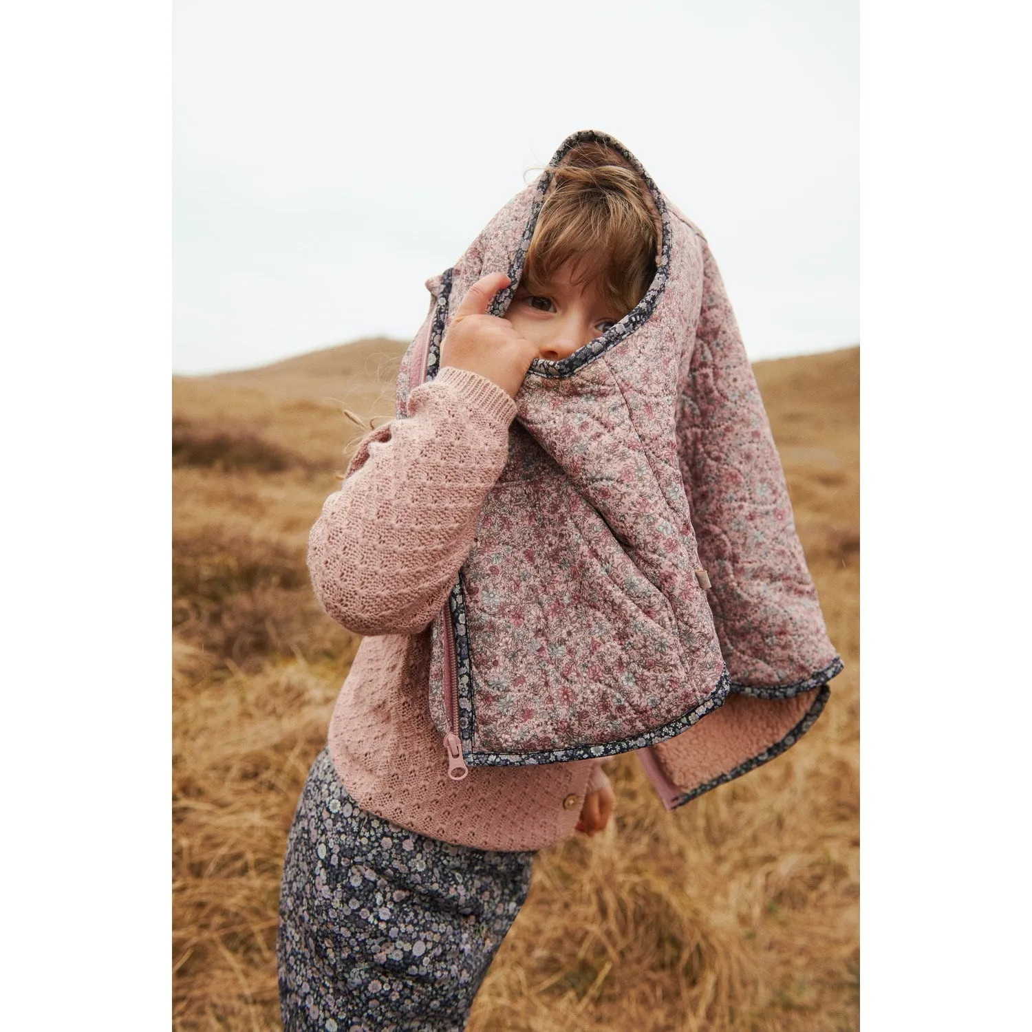 Care-Instructions-Included Wheat Black Sea Flowers Thermo Pants Alex