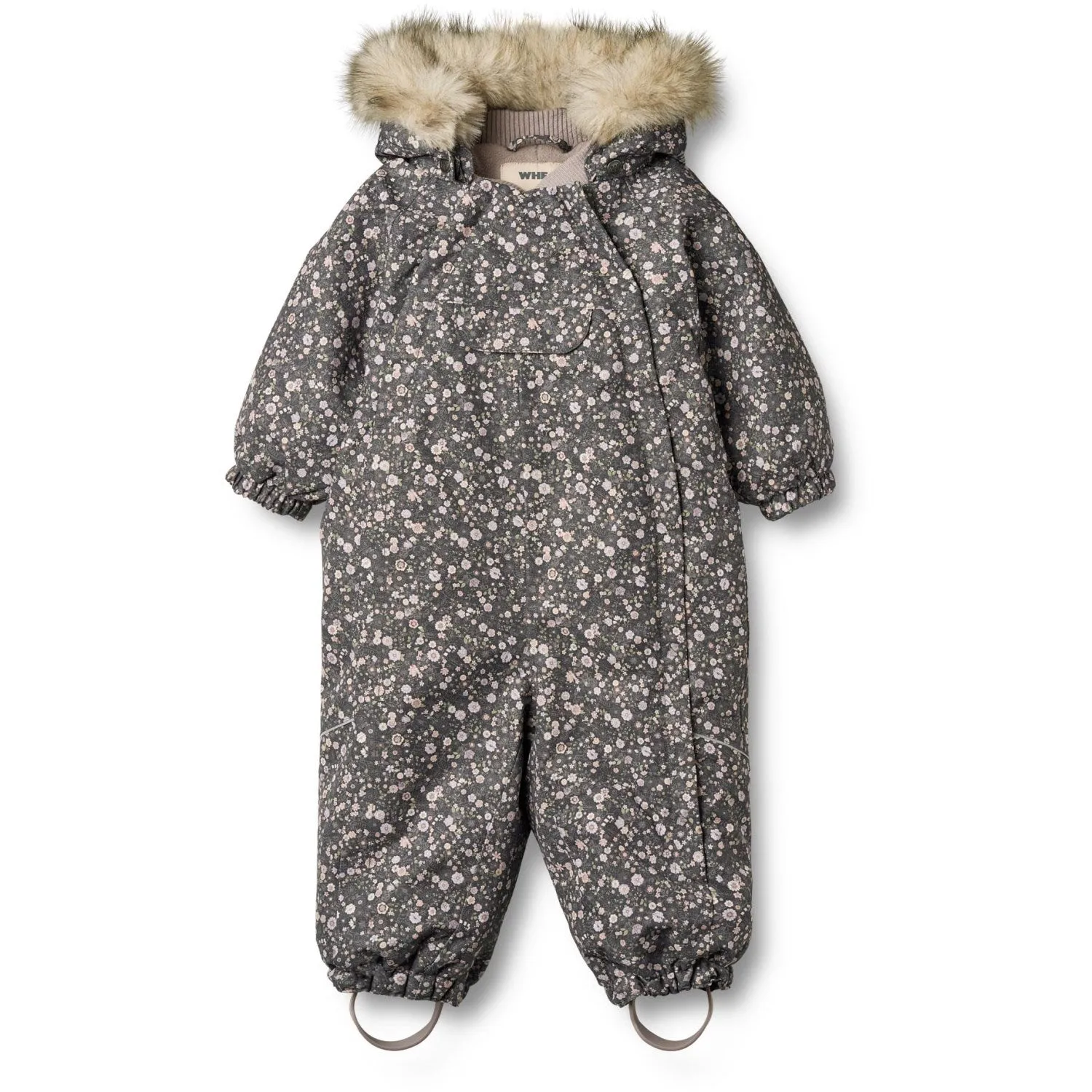 Travel-Style Polished office blouse Wheat Black Sea Open Flowers Snowsuit Nickie
