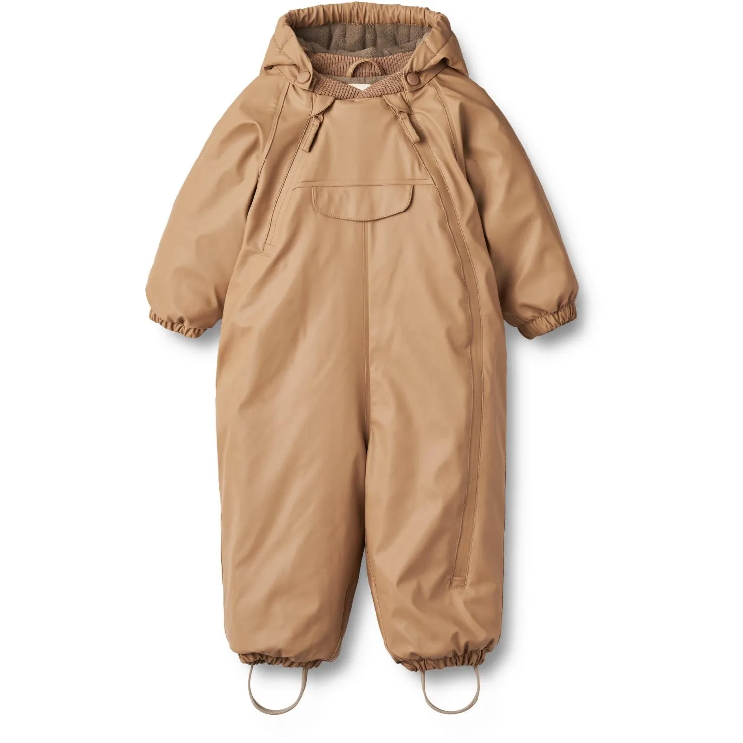 Convertible-Style Quilted-Lining Wheat Cappuccino Wintersuit Evig
