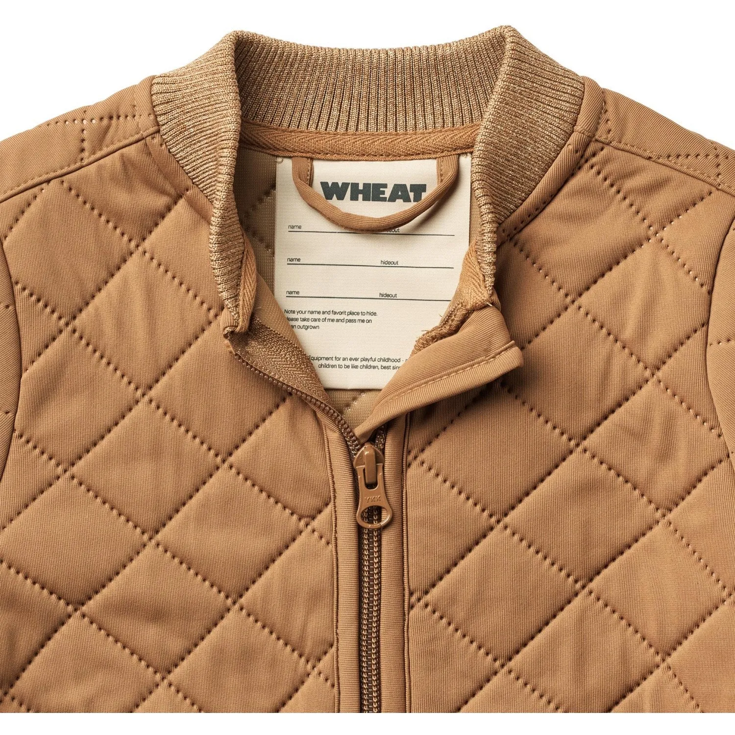 Autumn-Season Wheat Caramel Thermo Jacket Loui