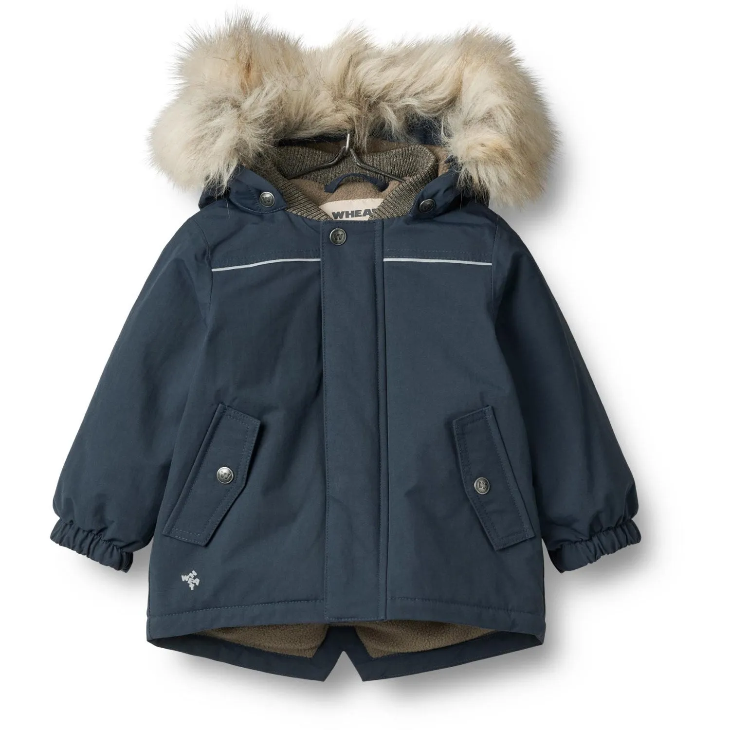 Streetwear Style Mid-layer Wheat Dark Blue Jacket Kasper Tech