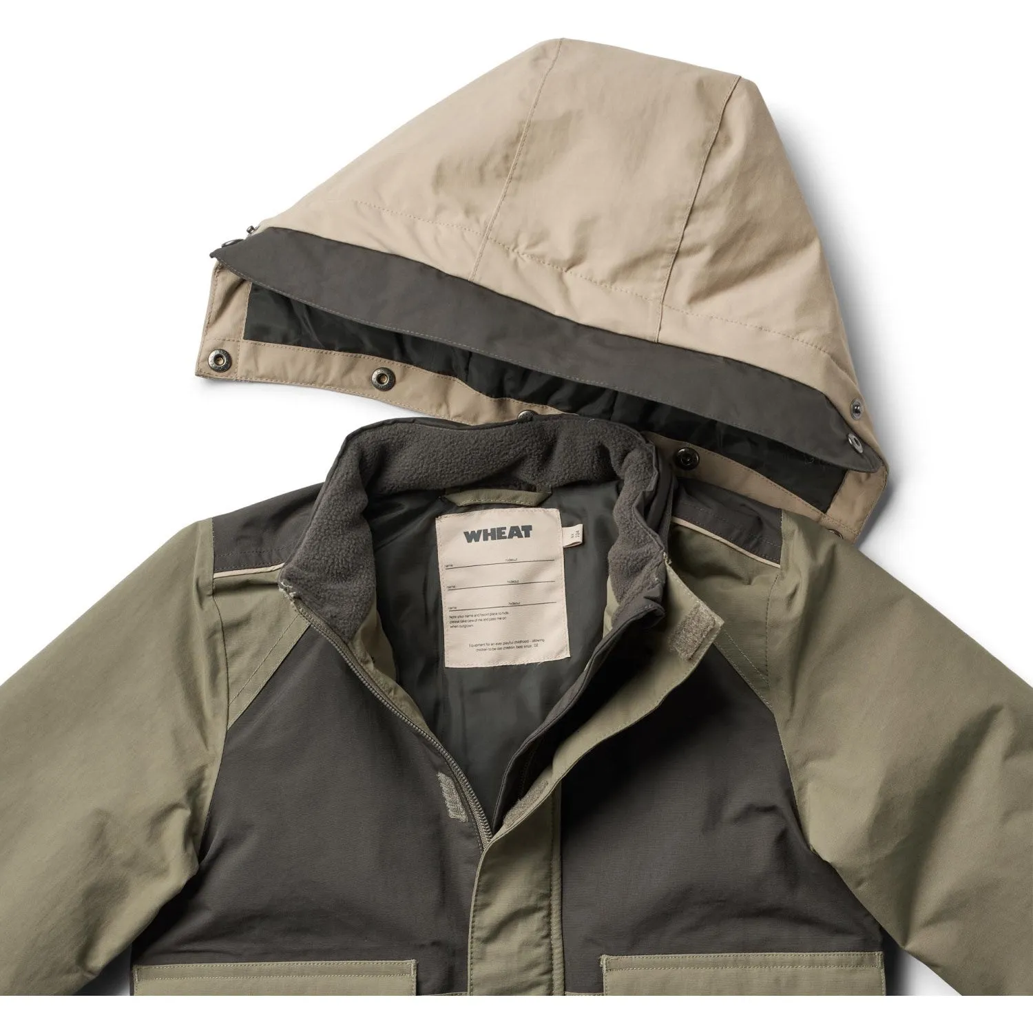 Wheat Dry Leaves Jacket Laust Tech dancers Red