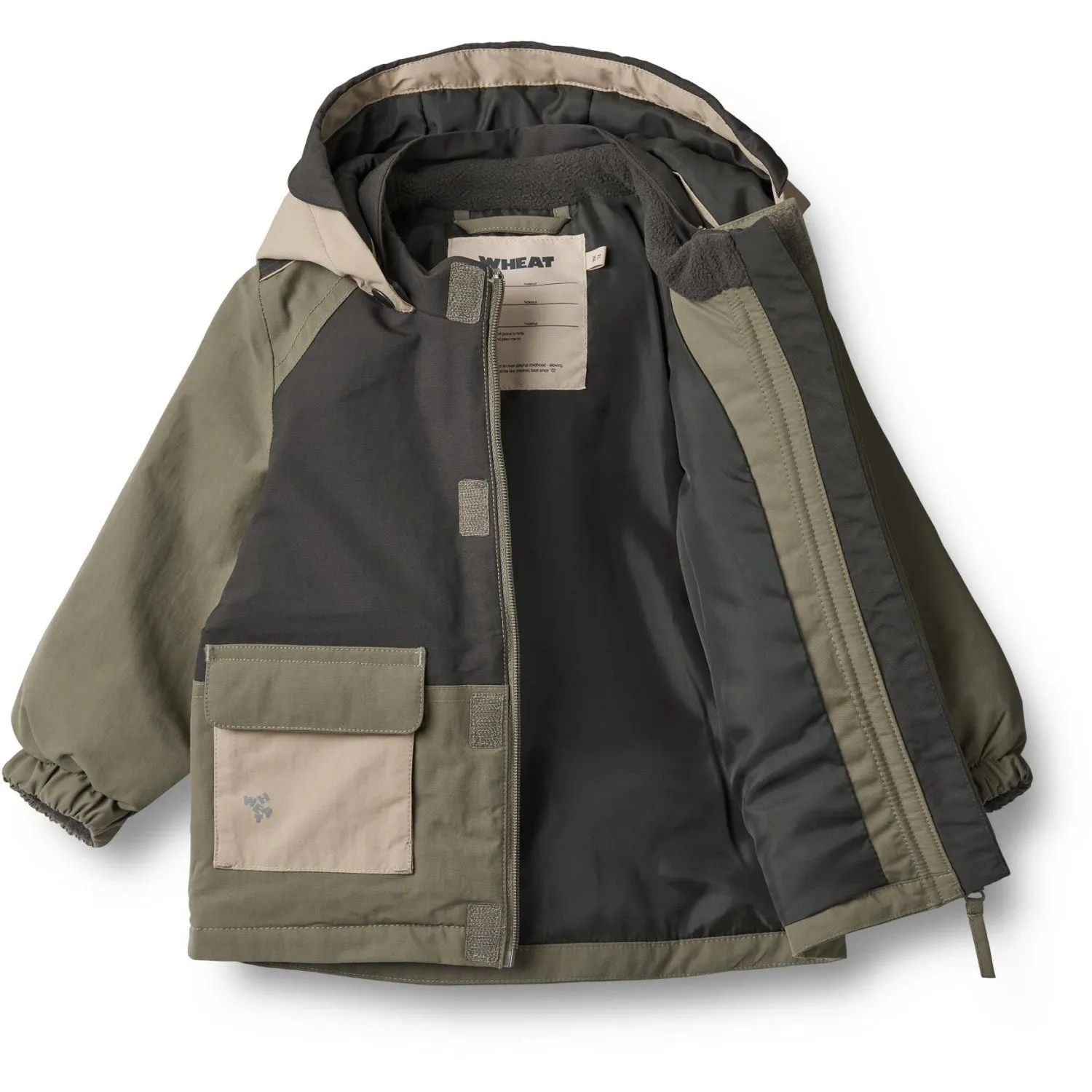 Sleek Outerwear Wheat Dry Leaves Jacket Laust Tech