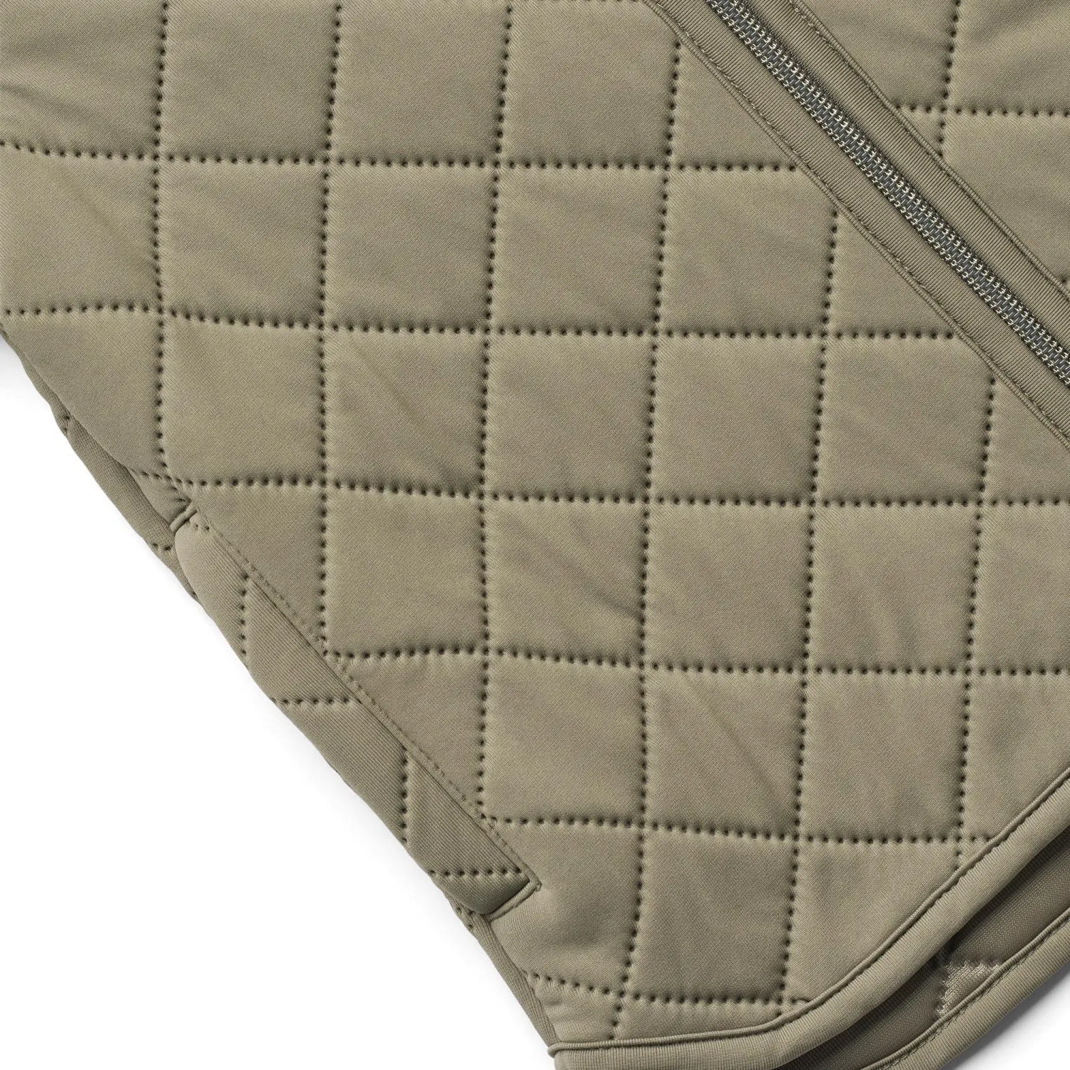 Wheat Dry Leaves Thermo Jacket Loui Rhinestone-Detail Buckle-Detail