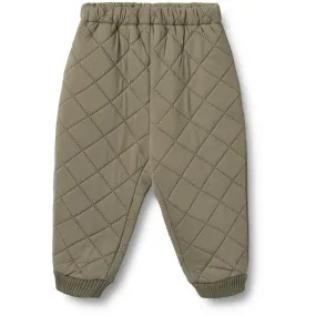 Wheat Dry Leaves Thermo Pants Alex Simple chic shirt Quilted-Lining