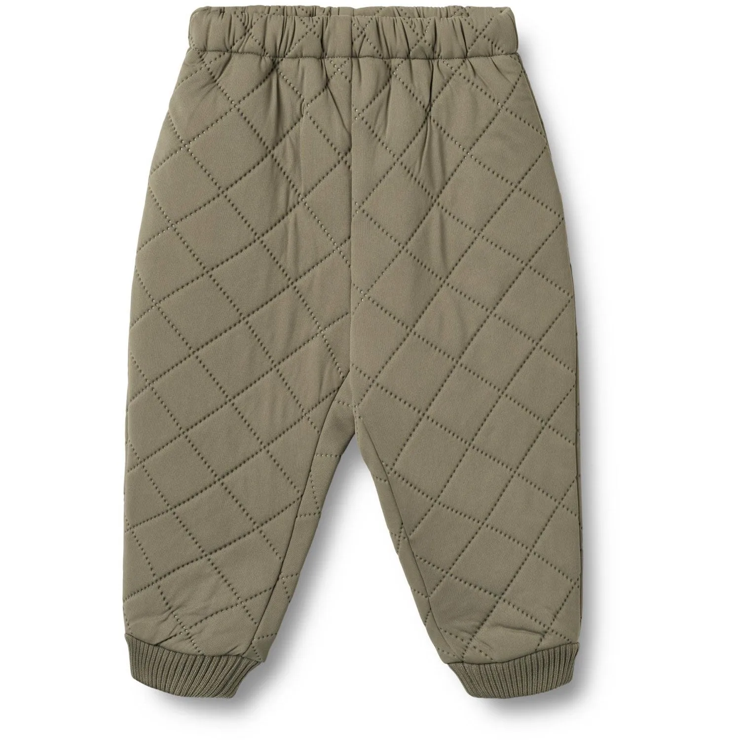 Comfort waistband Embroidered Detail Wheat Dry Leaves Thermo Pants Alex