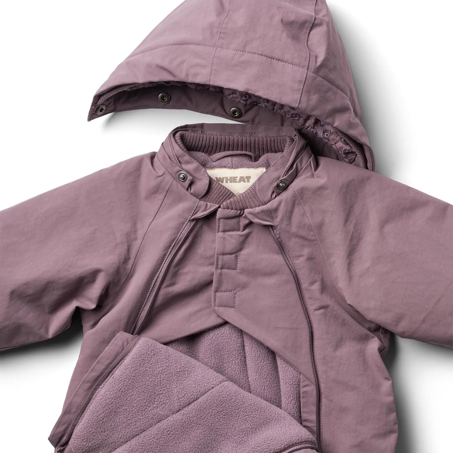 Reversible-Style Wheat Dry Lilac Snowsuit Adi Tech