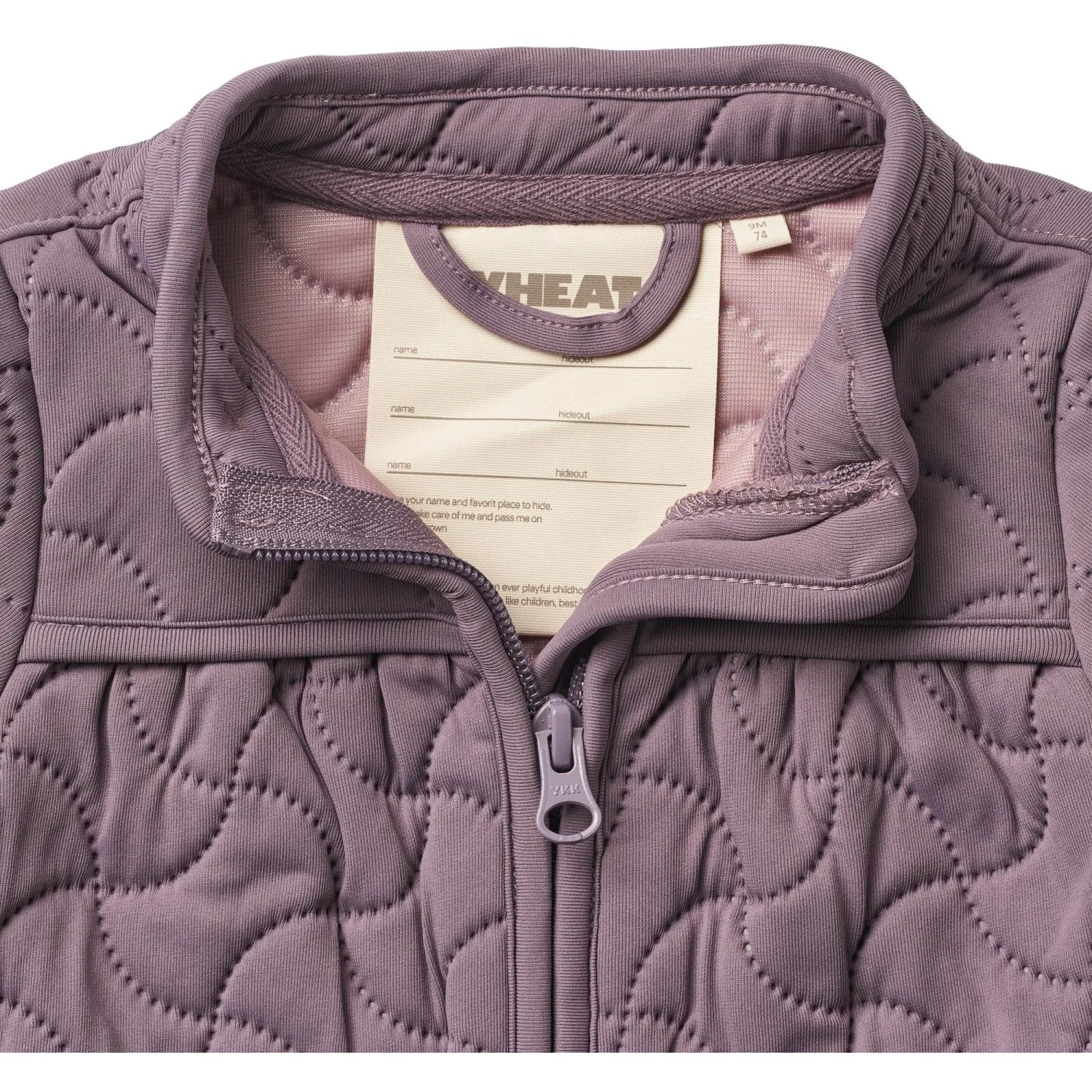 Bust-Enhancing Wheat Dry Lilac Thermo Jacket Thilde