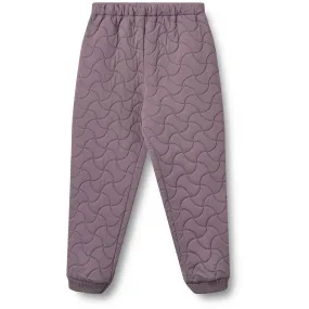 Wheat Dry Lilac Thermo Pants Alex Silk-Blend