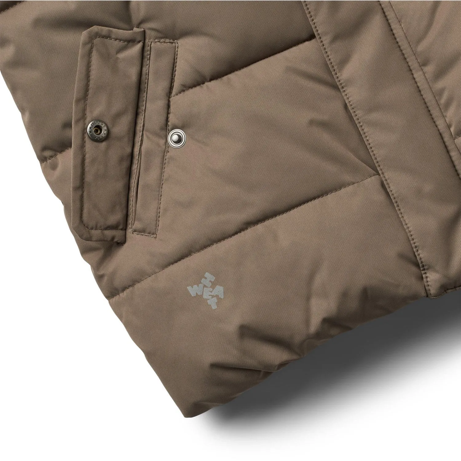 Wheat Dry Wood Puffer Jacket Gael Spring-Season Lightweight-Layer