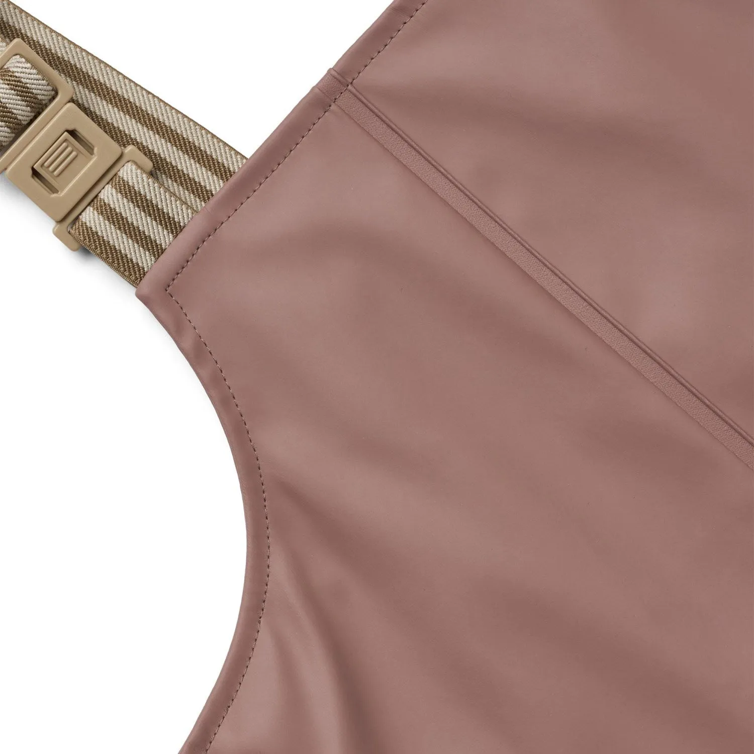 Wheat Dusty Lilac Rainwear Charlo Overall Wide Leg